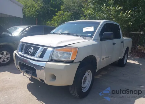 2008 Nissan Titan Xe z USA, uszkodzony, nr VIN 1N6AA07D48N325286
